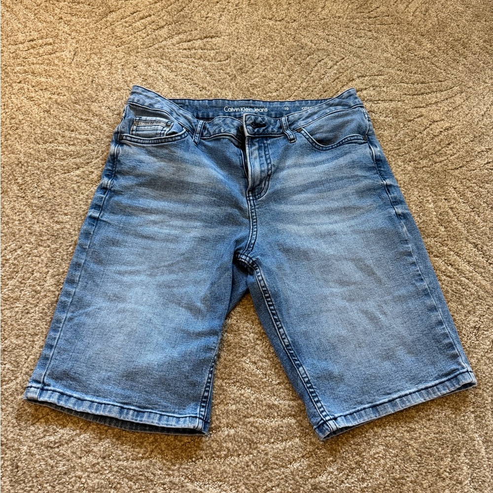 Calvin Klein Women’s Blue Denim Shorts